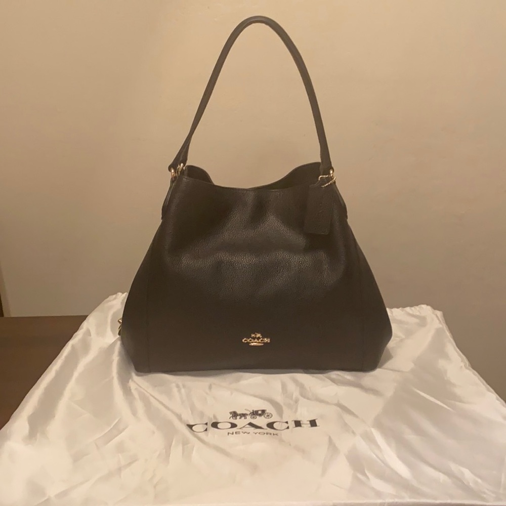 Coach Turnlock Eddie Purse